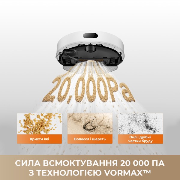 Фото - Робот-пылесос Dreame Bot F20 White (RLF41GA-Wh)